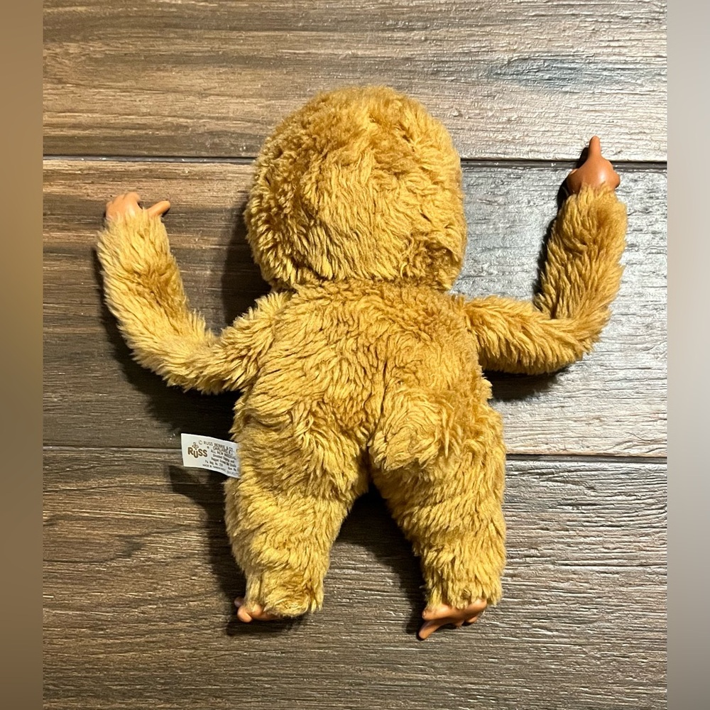 Vintage Russ Berrie & CO‎ Rutherford III Thumb Sucking Plush Monkey - Picture 6 of 9
